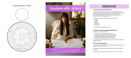 Quadrante delle 36 Forze + Manuale